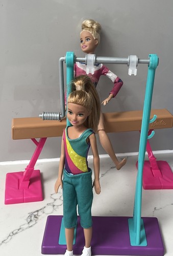 Barbie gymnastics doll - doll, and