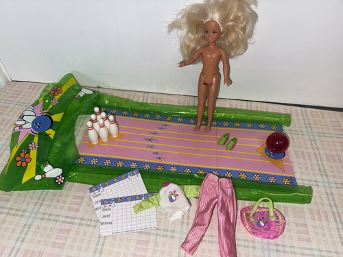 Vintage mattel barbie bowling - barbie,