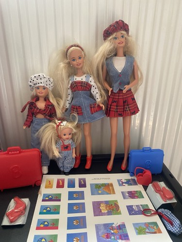 Barbie travelin sisters set - barbie, travelin'